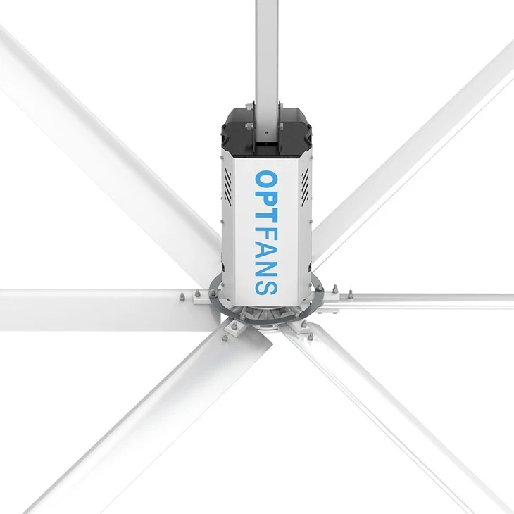 OPTFANS Big Ceiling PMSM HVLS Fans For Large Space